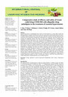 Research paper thumbnail of Comparative study of efficacy and safety of Unani coded drug UNIM-904 with allopathic drug amlodipine in the treatment of essential hypertension