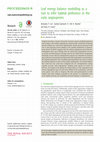 Research paper thumbnail of Leaf energy balance modelling as a tool to infer habitat preference in the early angiosperms