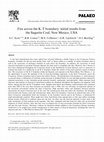 Research paper thumbnail of Fire across the K–T boundary: initial results from the Sugarite Coal, New Mexico, USA