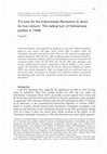 Research paper thumbnail of ‘It's time for the Indochinese Revolution to show its true colours’: The radical turn of Vietnamese politics in 1948