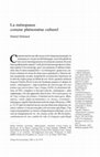 Research paper thumbnail of La ménopause comme phénomène culturel