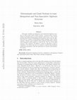 Research paper thumbnail of Determinants and limit systems in some idempotent and non-associative algebraic structure