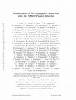 Research paper thumbnail of Measurement of the atmospheric muon flux with the NEMO Phase-1 detector