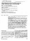 Research paper thumbnail of Information needs and sources of information for women with breast cancer: a follow-up study