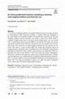 Research paper thumbnail of Bi-criteria parallel batch machine scheduling to minimize total weighted tardiness and electricity cost