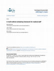 Research paper thumbnail of A Multi-Method Scheduling Framework for Medical Staff