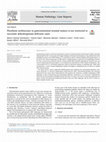 Research paper thumbnail of Plexiform architecture in gastrointestinal stromal tumors is not restricted to succinate dehydrogenase-deficient cases