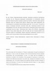 Research paper thumbnail of MODERNLEŞME MACERAMIZDA FARKLILIKTAN AYNILIĞA DOĞRU: ONTOLOJİK UYUMSUZLUK