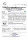 Research paper thumbnail of From Urban Vulnerabilities to Resilience: Lessons from Messina's Integrated Risk Approach