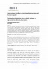 Research paper thumbnail of Interactional feedback, task-based interaction and learner uptake İletişimli geribildirim, görev odaklı iletişim ve öğrencilerin edimsel çıkarımları