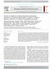 Research paper thumbnail of Tricyclic 4,4-dimethyl-3,4-dihydrochromeno[3,4- d ]imidazole derivatives as microsomal prostaglandin E 2 synthase-1 (mPGES-1) inhibitors: SAR and in vivo efficacy in hyperalgesia pain model