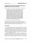 Research paper thumbnail of Soybean meal-based wood adhesives enhanced by modified polyacrylic acid solution