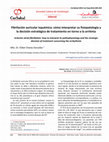 Research paper thumbnail of Fibrilación auricular isquémica: cómo interpretar su fisiopatología y la decisión estratégica de tratamiento en torno a la arritmia