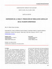 Research paper thumbnail of Dispersión de la Onda P. predicción de fibrilación auricular en el paciente hipertenso