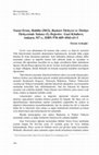 Research paper thumbnail of Yazıcı Ersoy, Habibe (2012), Başkurt Türkçesi ve Türkiye Türkçesinde Yalancı Eş Değerler, Gazi Kitabevi, Ankara, 517 s., ISBN 978-605-4562-63-3