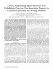 Research paper thumbnail of Genetic Programming Hyper-Heuristics with Probabilistic Prototype Tree Knowledge Transfer for Uncertain Capacitated Arc Routing Problems