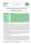 Research paper thumbnail of Turbidity and suspended sediment load in a vegetated channel