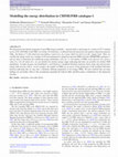 Research paper thumbnail of Modelling the energy distribution in CHIME/FRB catalogue-1