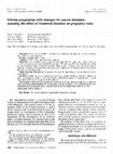 Research paper thumbnail of Uterine preparation with estrogen for oocyte donation: assessing the effect of treatment duration on pregnancy rates