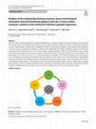 Research paper thumbnail of Analysis of the relationship between tourism, green technological innovation and environmental quality in the top 15 most visited countries: evidence from method of moments quantile regression