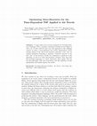 Research paper thumbnail of Optimizing Meta-heuristics for the Time-Dependent TSP Applied to Air Travels