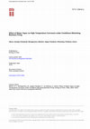 Research paper thumbnail of Effect of Water Vapor on High-Temperature Corrosion under Conditions Mimicking Biomass Firing