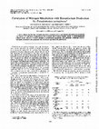 Research paper thumbnail of Correlation of nitrogen metabolism with biosurfactant production by Pseudomonas aeruginosa