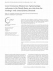 Research paper thumbnail of Clay mineral assemblages as a tool in source-to-sink studies: an example from the Lower Cretaceous of the North Sea Basin