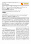 Research paper thumbnail of Effects of Bambara Groundnut Supplementation on the Quality of <i>ojojo</i> a Water Yam Based Snacks