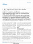 Research paper thumbnail of A TAG1-APP signalling pathway through Fe65 negatively modulates neurogenesis