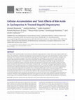 Research paper thumbnail of Cellular Accumulation and Toxic Effects of Bile Acids in Cyclosporine A-Treated HepaRG Hepatocytes