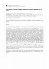 Research paper thumbnail of Toxic effects of tacrine on primary hepatocytes and liver epithelial cells in culture