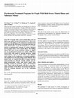 Research paper thumbnail of Psychosocial Treatment Programs for People With Both Severe Mental Illness and Substance Misuse