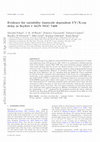 Research paper thumbnail of Evidence for variability time-scale-dependent UV/X-ray delay in Seyfert 1 AGN NGC 7469