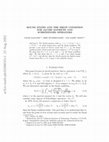 Research paper thumbnail of Bound states and the Szegő condition for Jacobi matrices and Schrödinger operators