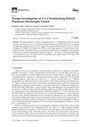 Research paper thumbnail of Design Investigation of 4 × 4 Nonblocking Hybrid Plasmonic Electrooptic Switch