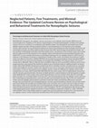 Research paper thumbnail of Neglected Patients, Few Treatments, and Minimal Evidence: The Updated Cochrane Review on Psychological and Behavioral Treatments for Nonepileptic Seizures