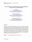 Research paper thumbnail of A study on effective learning of novice programmer among engineering students at UiTM Cawangan Pulau Pinang / Azlina Mydin, Wan Anisha Wan Mohammad and Syarifah Adilah Mohamed Yusoff