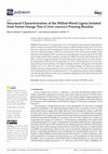 Research paper thumbnail of Structural Characterization of the Milled-Wood Lignin Isolated from Sweet Orange Tree (Citrus sinensis) Pruning Residue