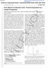 Research paper thumbnail of From Alkanes to Carboxylic Acids: Terminal Oxygenation by a Fungal Peroxygenase