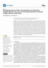 Research paper thumbnail of Rethinking Sense of Place Interpretations in Declining Neighborhoods: The Case of Ami-dong Tombstone Cultural Village, Busan, South Korea