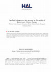 Research paper thumbnail of Agulhas leakage as a key process in the modes of Quaternary climate changes