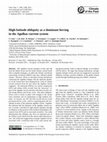 Research paper thumbnail of High-latitude obliquity forcing drives the agulhas leakage