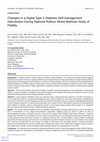 Research paper thumbnail of Changes in a Digital Type 2 Diabetes Self-management Intervention During National Rollout: Mixed Methods Study of Fidelity