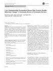 Research paper thumbnail of Can Communicating Personalised Disease Risk Promote Healthy Behaviour Change? A Systematic Review of Systematic Reviews