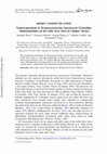 Research paper thumbnail of Natural parasitism ofMetaparasitylenchus hypothenemi(Tylenchida: Allantonematidae) on the coffee berry borer in Chiapas, Mexico