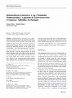 Research paper thumbnail of Halomonhystera parasitica n. sp. (Nematoda: Monhysteridae), a parasite of Talorchestia brito (Crustacea: Talitridae) in Portugal