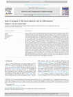 Research paper thumbnail of Roles of estrogens in fish sexual plasticity and sex differentiation