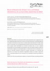 Research paper thumbnail of Roles esperados del Estado y de la autoridad presidencial en las elecciones argentinas de 2023