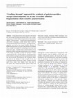 Research paper thumbnail of “Grafting through” approach for synthesis of polystyrene/silica aerogel nanocomposites by in situ reversible addition-fragmentation chain transfer polymerization